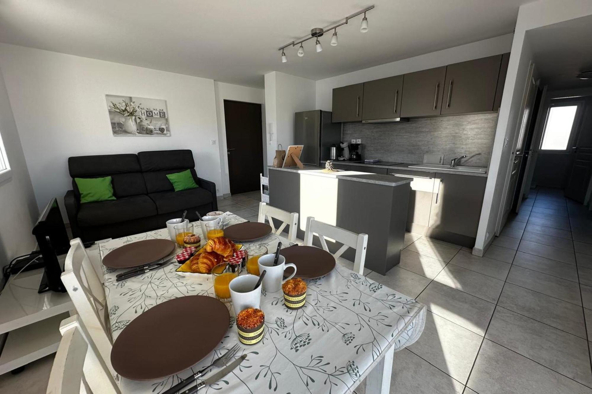 לה-גרו-דו-רואה La Roseliere Appartement 2 Chambres 6 Couchages A 400 M De La Plage מראה חיצוני תמונה